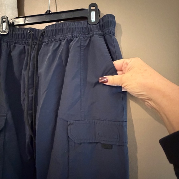 PacSun Men's Relaxed Outdoor Cargo Pants Canvas Tapered, Size Medium - Picture 5 of 12